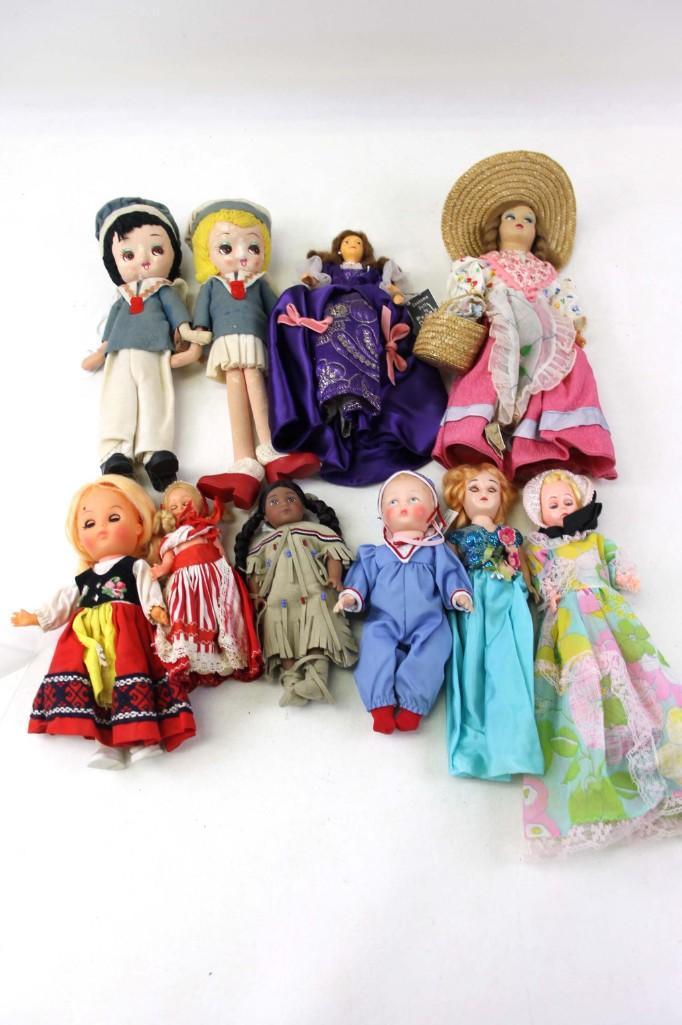 Lot of Vintage and Mini Dolls (1 of 3)
