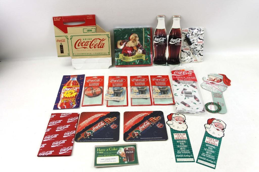 Lot of Coca Cola Collectibles: Lot of collectible and unique coca cola items