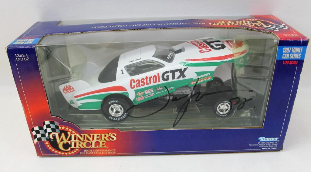 Winner's Circle Castrol Funny Car-Signed by John Force (1 of 4)