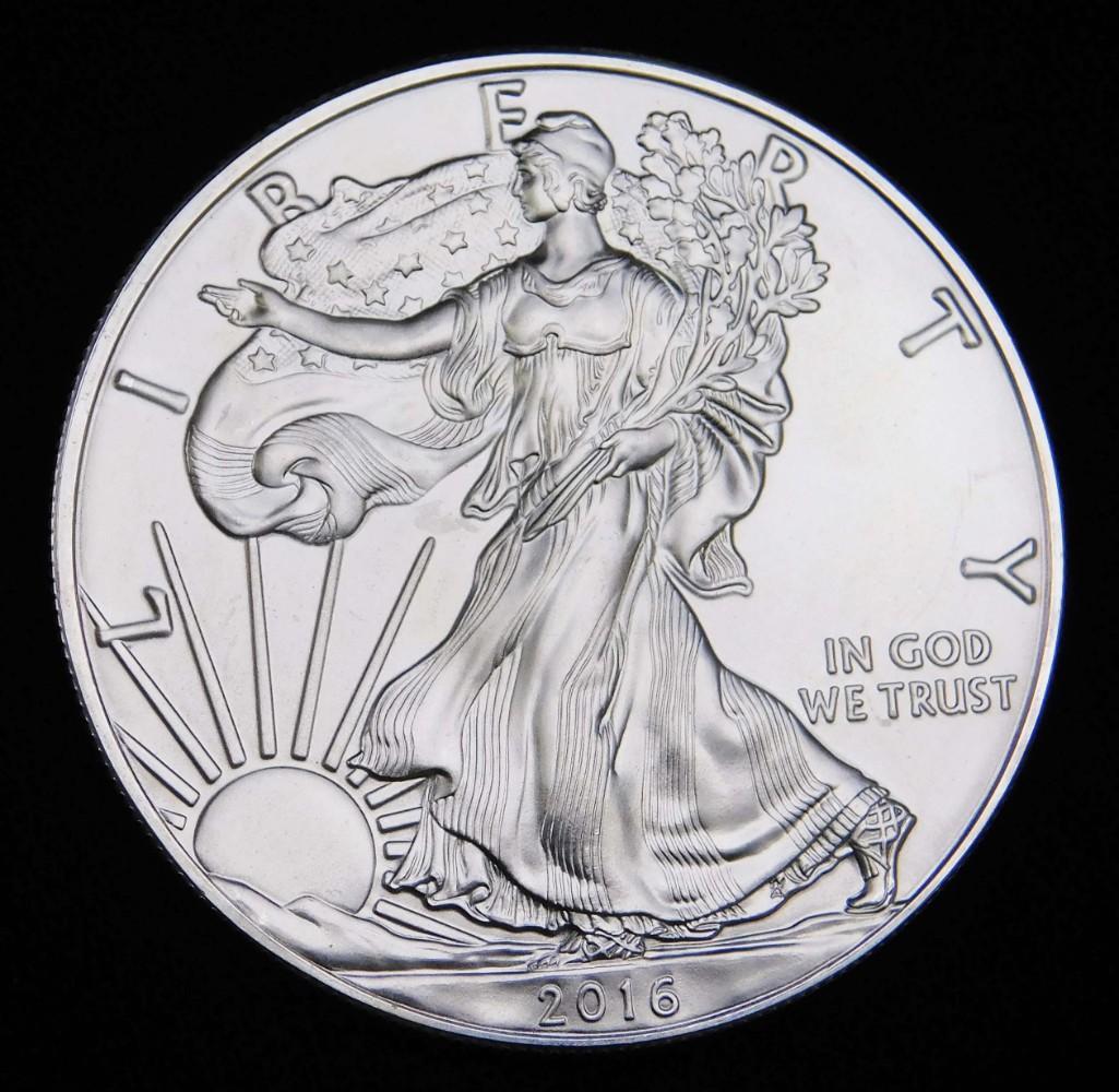 2016 BU American Silver Eagle (1 of 2)