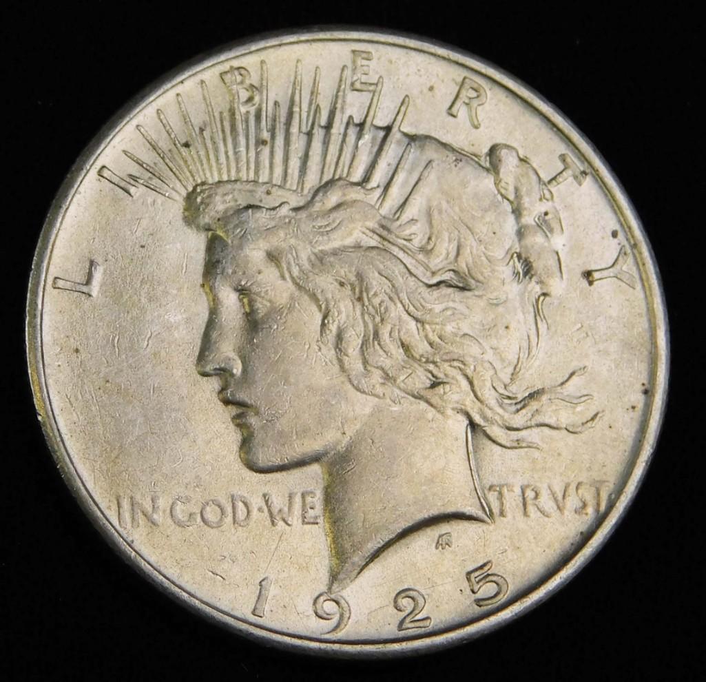 1925-P Silver Peace Dollar (1 of 2)