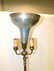 Antique Floor Lamp with Metal Shade - 2
