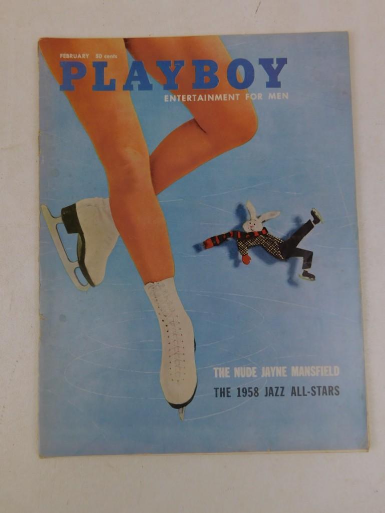 Playboy Magazine February 1958 (1 of 3)