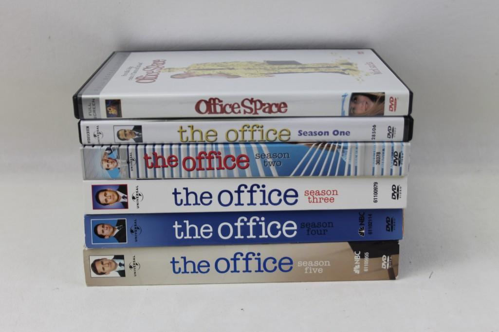 Lot of The Office DVD sets Seasons 1-5 Plus Office (1 of 2)