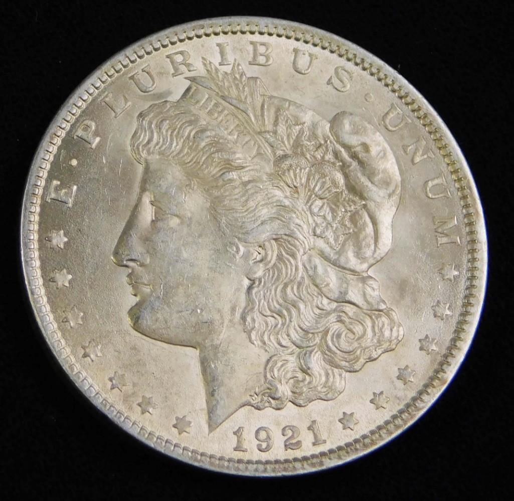 1921-P Morgan Silver Dollar (1 of 2)