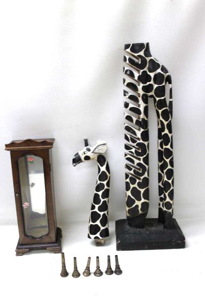 Giraffe CD Rack , Jewelry Box , Brass Musical (1 of 5)