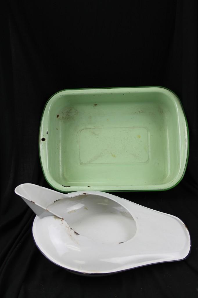 Aluminum Bed Pan and Tray: Aluminum Bed Pan and Tray No more having to get out of bed at night...