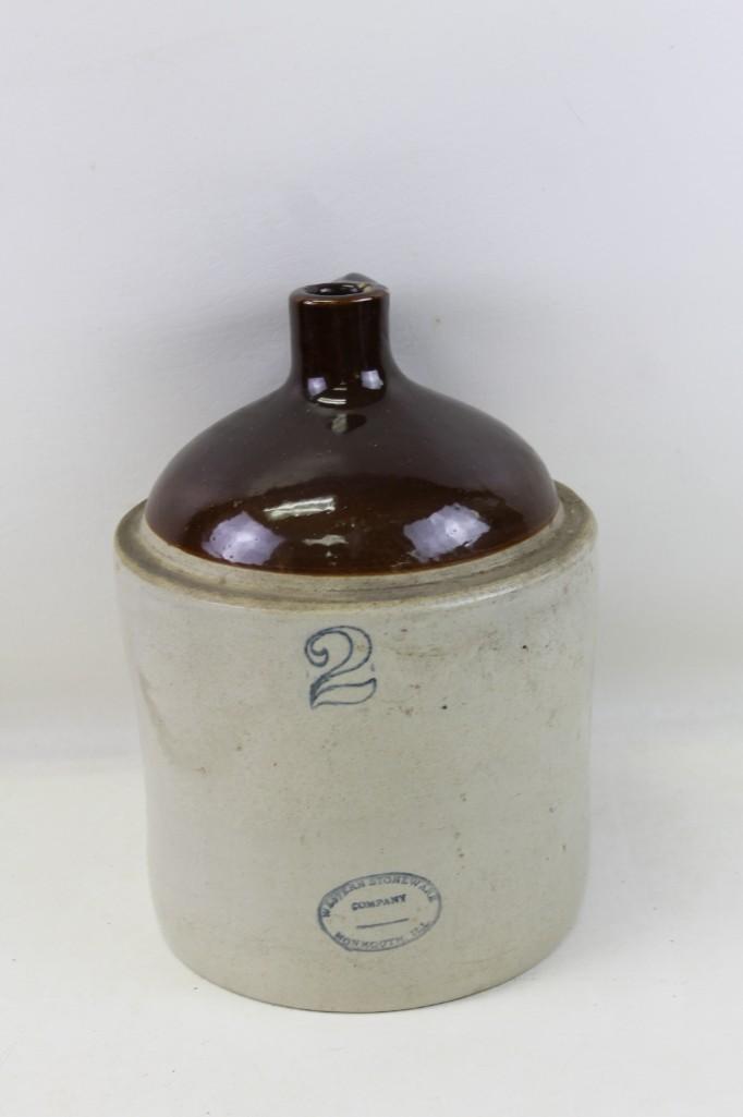 2 Gallon Stoneware Crock / Jug Western Stoneware: 2 Gallon Stoneware Crock / Jug Western Stoneware Company