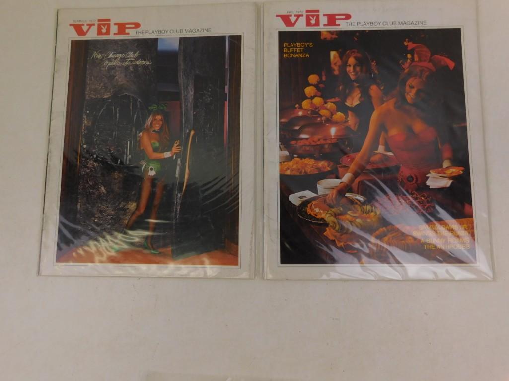 Lot of 2 Playboy Club VIP Magazines Summer and Fall: Lot of 2 Playboy Club VIP Magazines Summer and Fall 1972