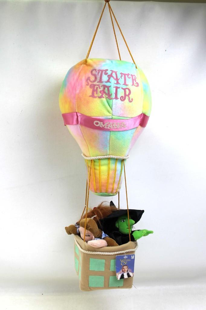 Plush Wizard of Oz Balloon with 4 Characters incl: Plush Wizard of Oz Balloon with 4 Characters including Dorothy , Toto , Witch , Lion
