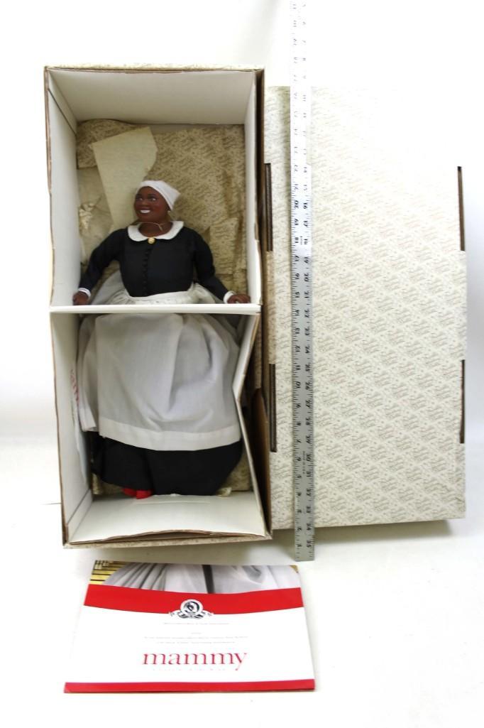 Franklin Mint Gone with the Wind Mammy Porcelain Doll: Franklin Mint Heirloom Gone with the Wind Mammy Porcelain Doll New in the Box