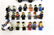 20 Lego Mini Figs incl Cops , Robbers , Firemen , Light - 2