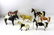Vintage Toy Horses incl 2 Breyer and 2 Hartland