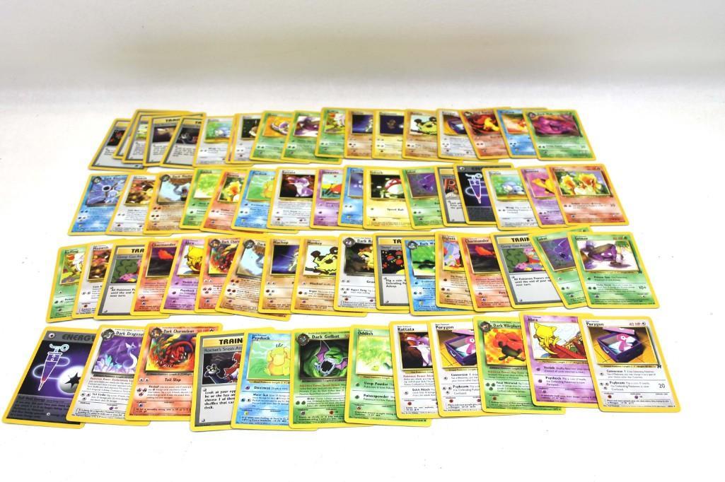 Collection of 63 2000' Pokemon Rocket Cards, including (1 of 4)