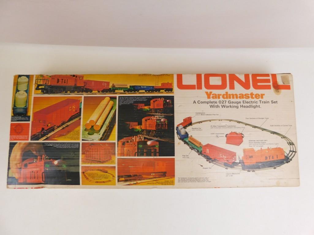 Lionel Yardmaster 027 Gauge Electric Train Set Aug 16, 2020