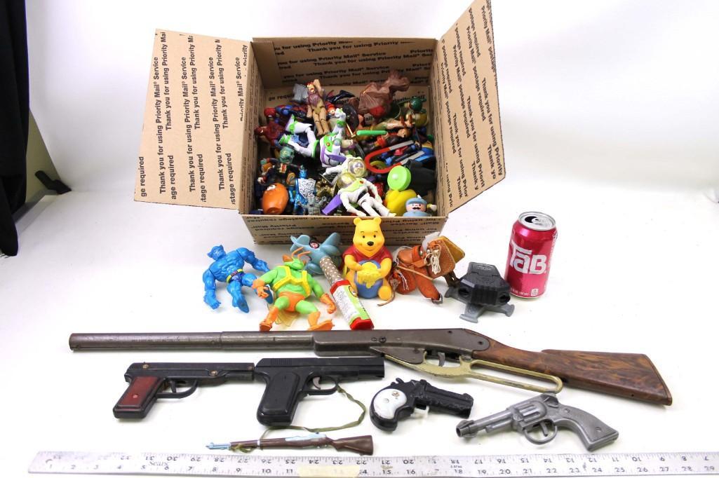 Daisy BB Gun plus Vintage Toy Guns and Small Toys: Daisy BB Gun plus Toy Guns and Other Small Toys