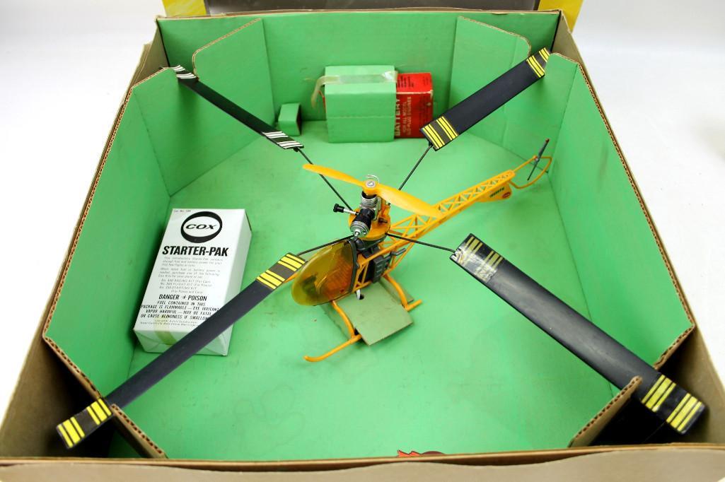 Vintage Cox Sky Copter Free-Flight Helicopter in (1 of 5)