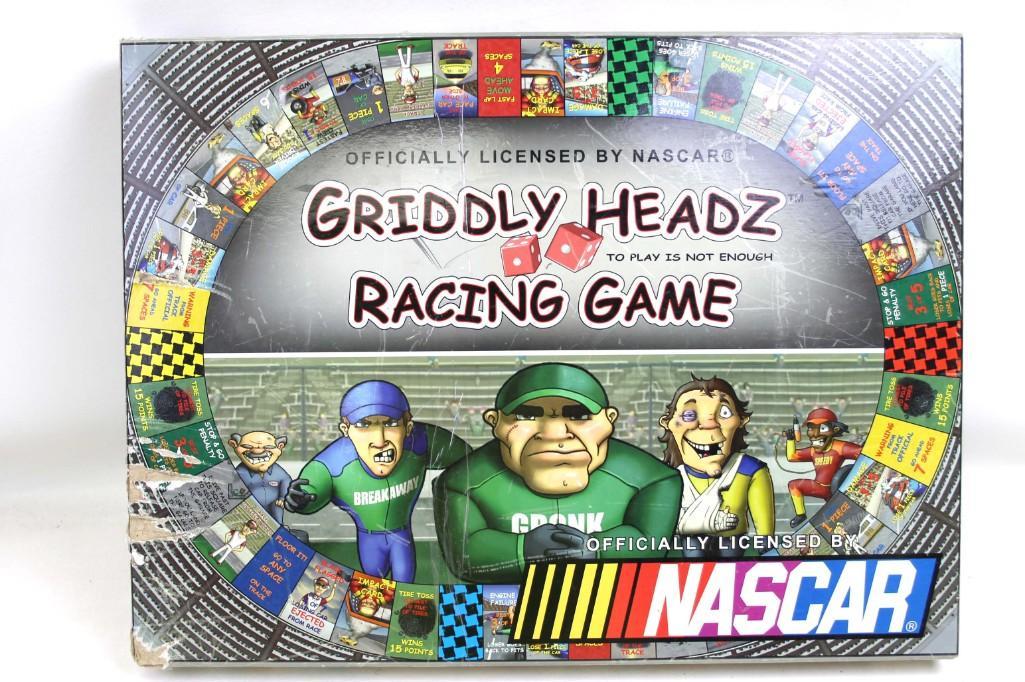 Nascar Griddly Headz Racing Game: Nascar Griddly Headz Racing Game