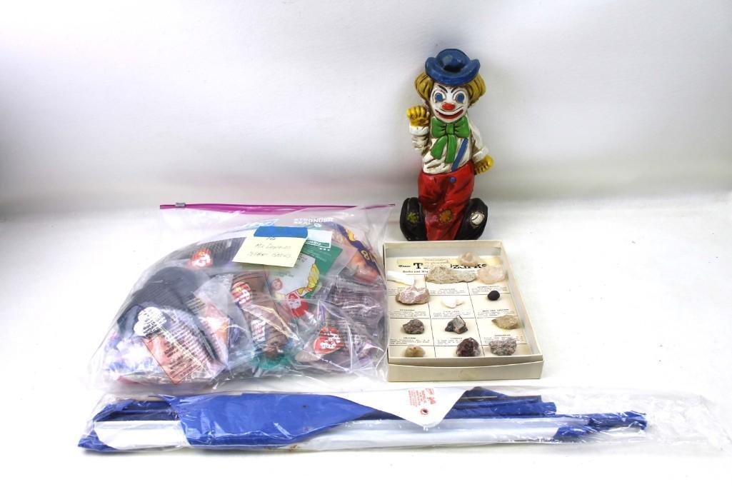 Misc Lot incl Clown Figure , Ty Mcdonalds Beanie Babies (1 of 6)