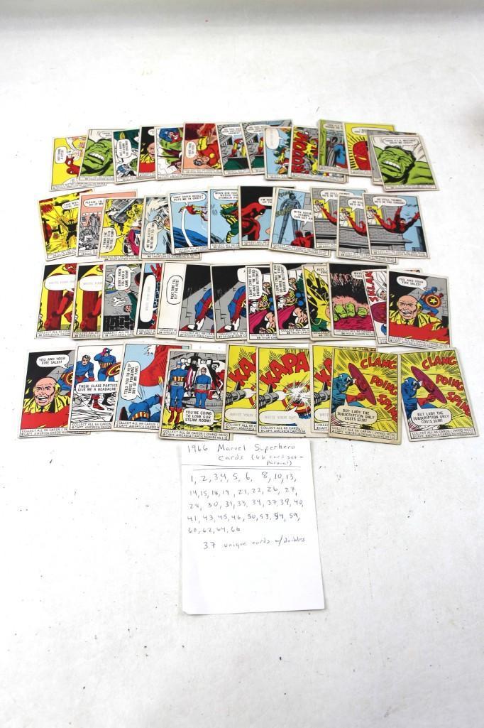 1966 Marvel Superhero Cards (1 of 7)