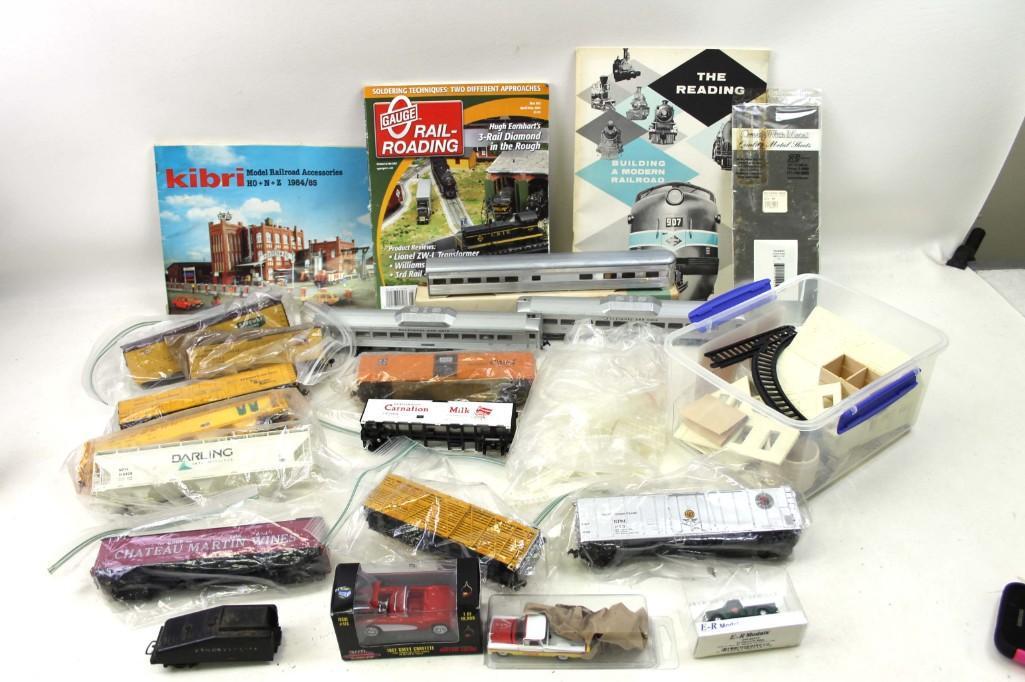 Large Misc. Lot of Trains and Accessories, books, (1 of 7)