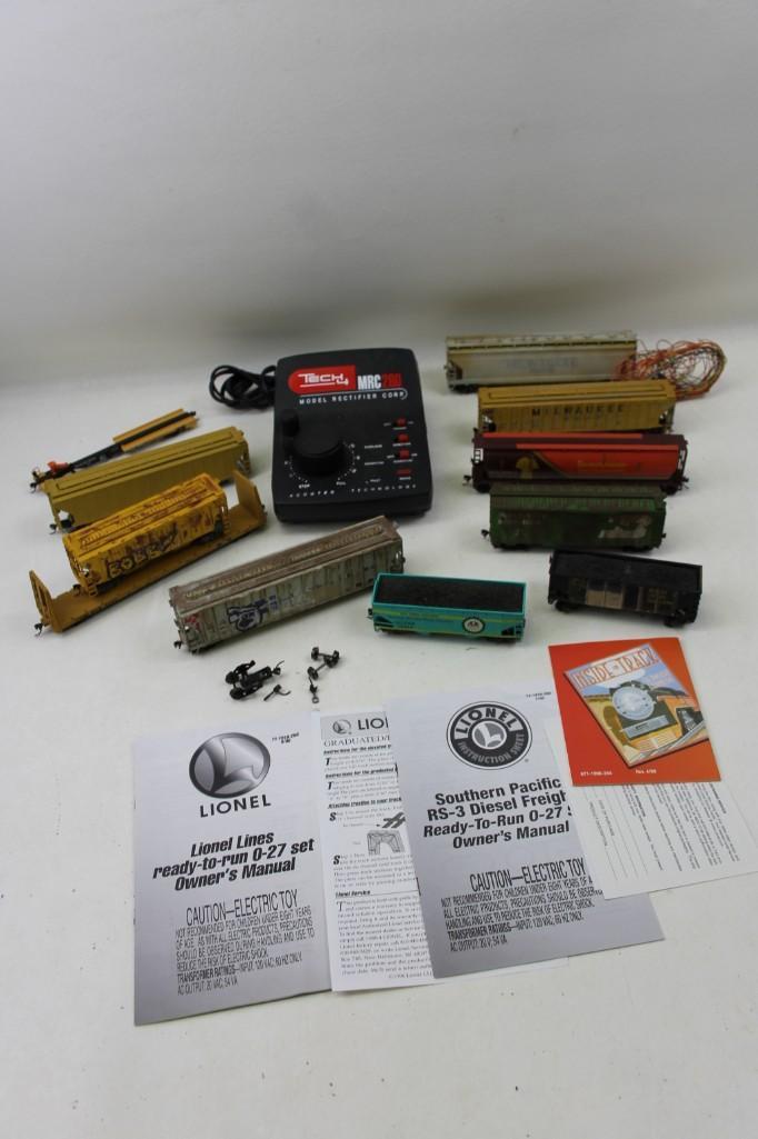 Lot of Trains and Transformer (1 of 4)