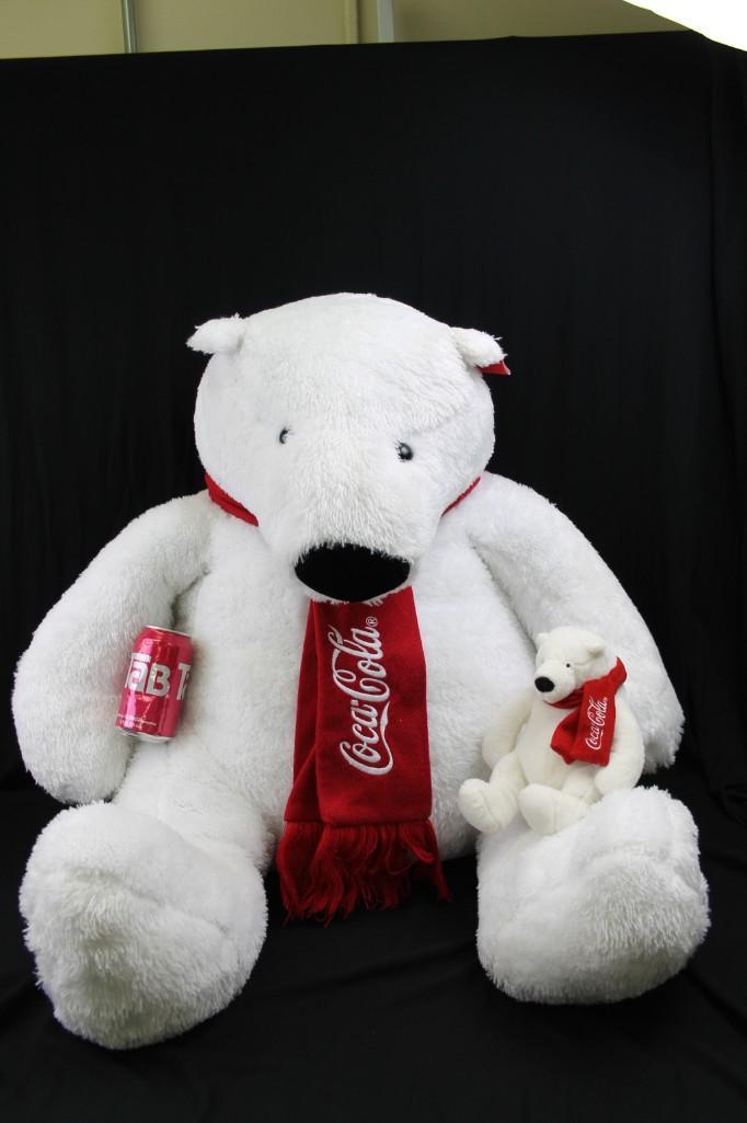 Giant Coca Cola Polar Bear with a mini one too (1 of 7)