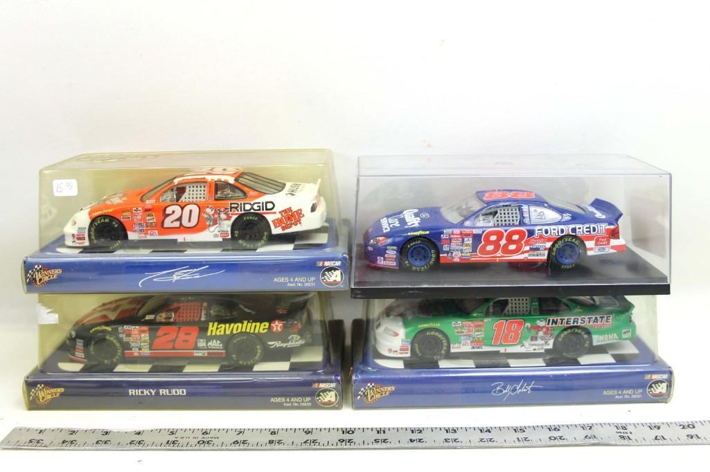Lot of 4 Die Cast Nascar Model Cars (1 of 3)