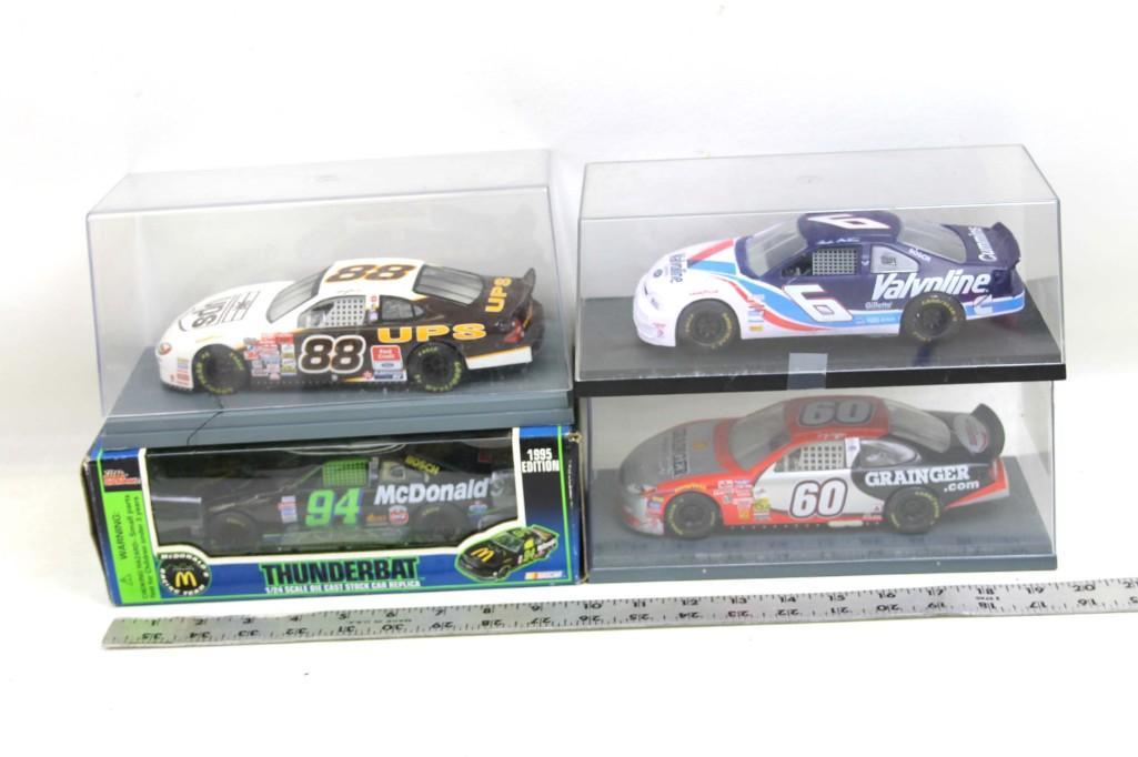 Lot of 4 Die Cast Nascar Model Cars (1 of 3)