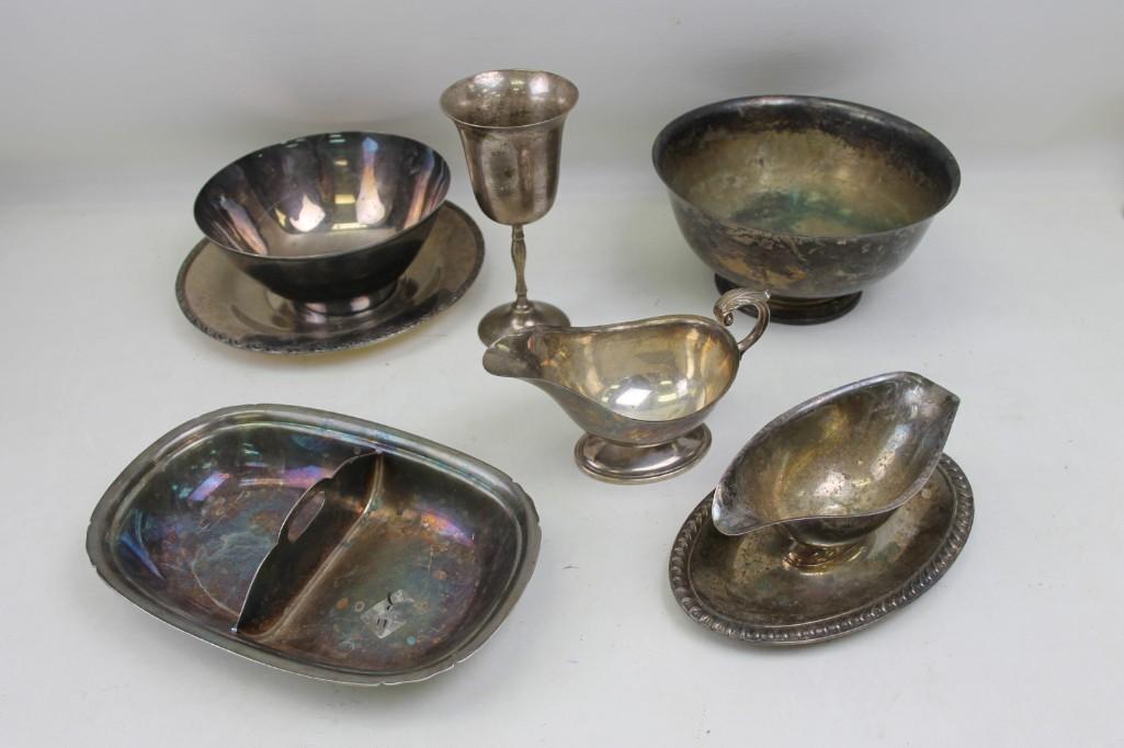 Large Lot of Misc. Silverplate (1 of 2)