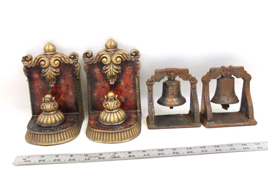 2 Pairs of Bookends (1 of 6)