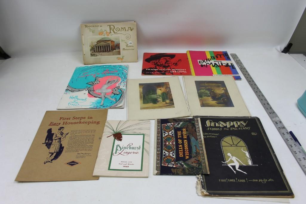 Vintage Book Lot Frank Lloyd Wright, Snappy Sotries and (1 of 15)