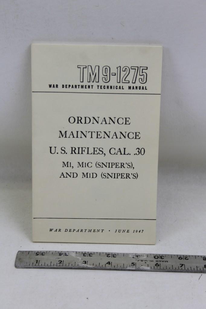 1947 War Department TM9-1275 Technical Manual (1 of 2)