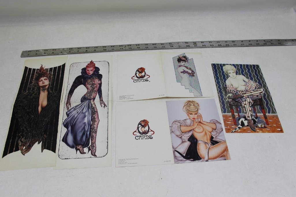Lot of 5 Adult Greeting Cards Olivia De Berardinis: Lot of 5 Adult Greeting Cards Olivia De Berardinis
