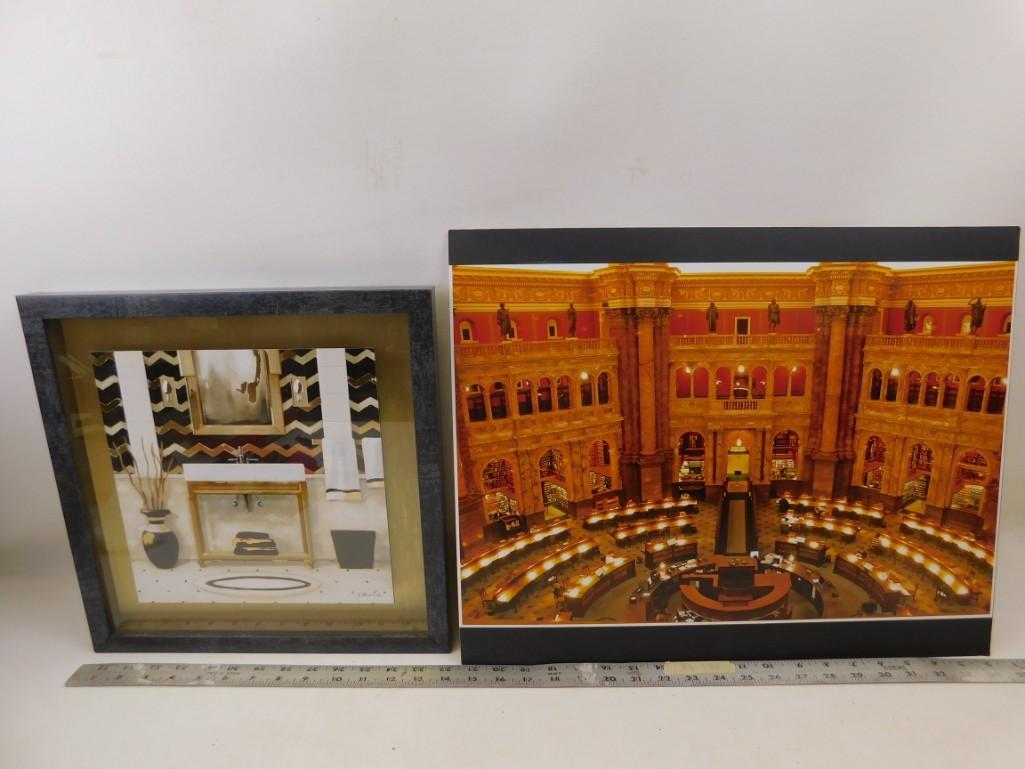 Library of Congress Photo - Local Artist and Vittorio: Library of Congress Photo - Local Artist Chong Wu and Vittorio Milau Kitchen Scene