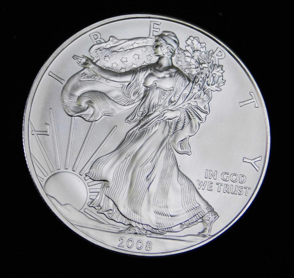 2008 BU American Silver Eagle (1 of 2)