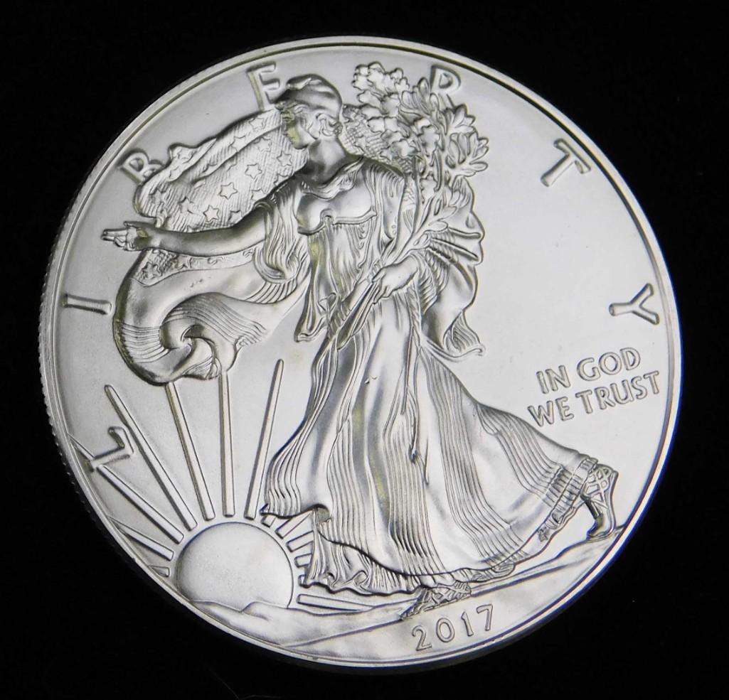 2017 BU American Silver Eagle (1 of 2)