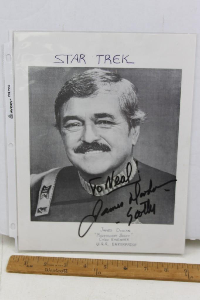 Star Trek's Scotty - James Doohan Autographed Photo (1 of 2)