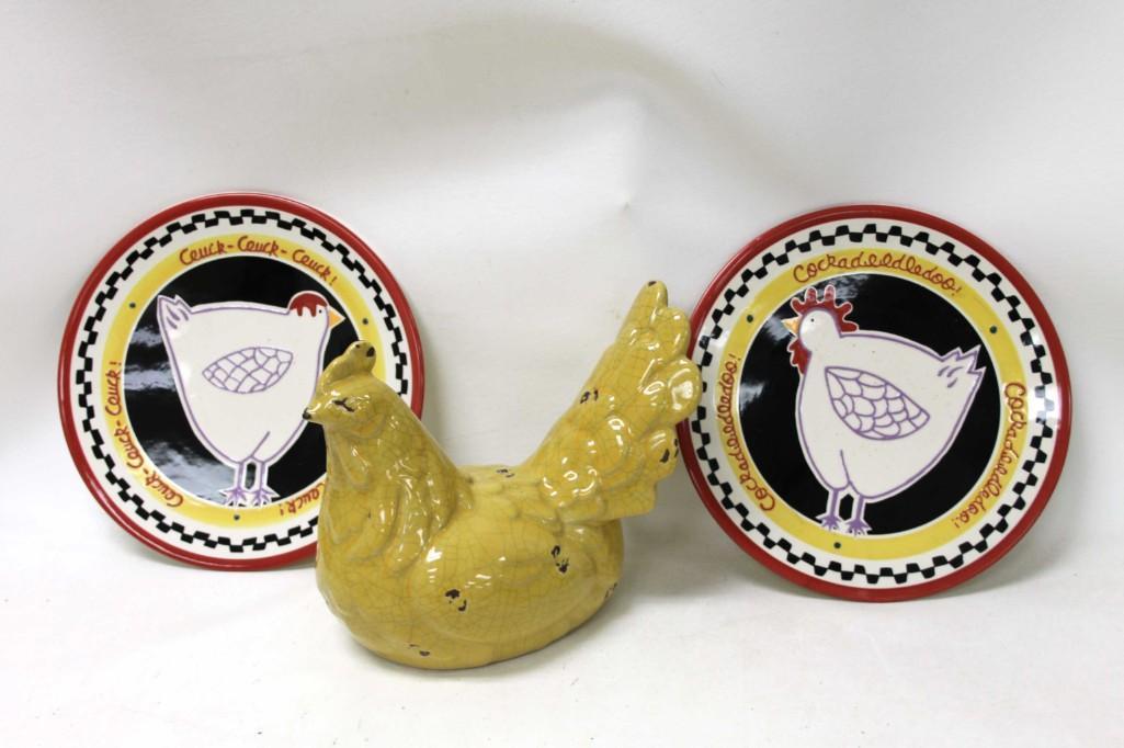 Lot of Chicken Kitchen Decor (1 of 5)