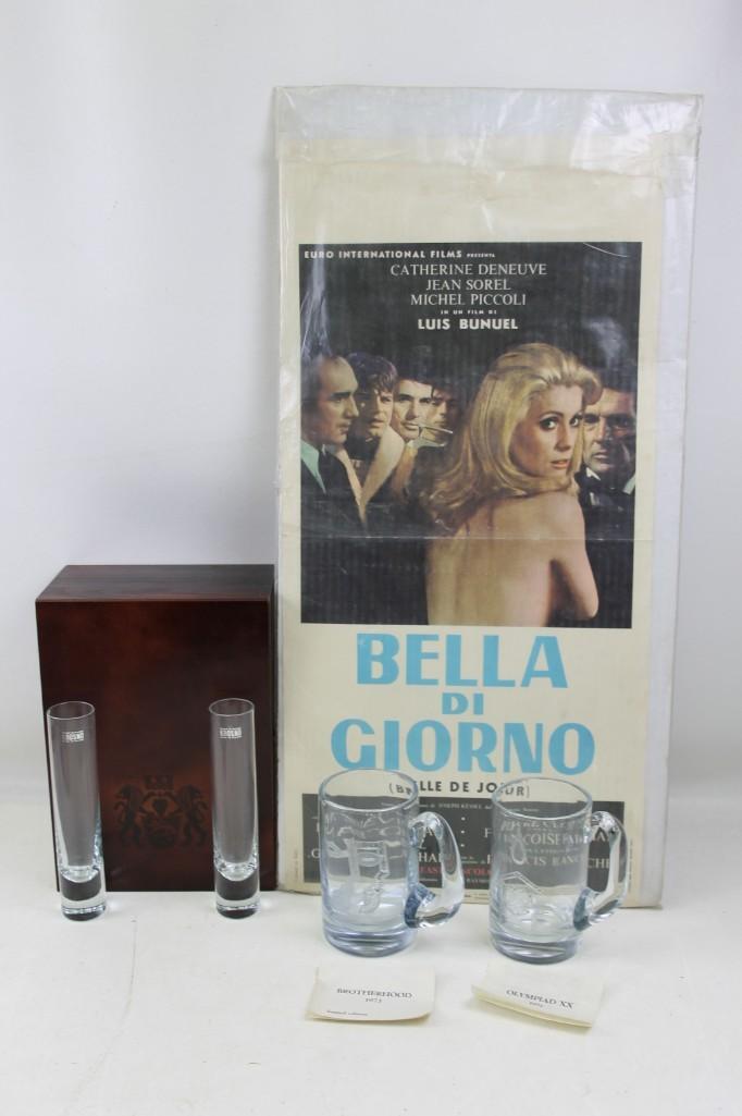 Misc. Lot tall shot glasses Bella Di Giorno Poster, (1 of 6)