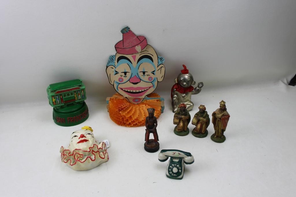 Figurines, clowns, etc.: Figurines, clowns, etc. 