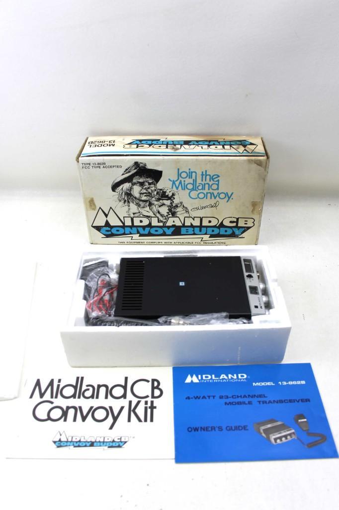 Midland CB Convoy Buddy: Midland CB Convoy Buddy Citizens Band 4 Watt 23 Channel Mobile Transceiver "Pig Pen, this here's the Rubber Duck And I'm about to put the hammer down"