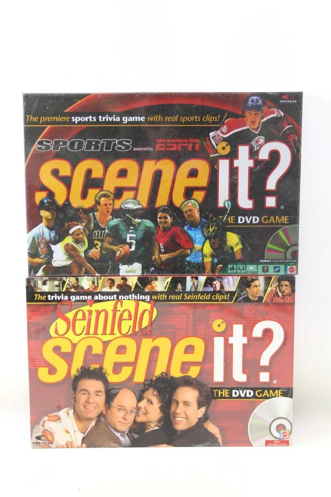 Lot of 2 Scene It Games incl Sports and Seinfeld: Lot of 2 Scene It Games incl Sports and Seinfeld