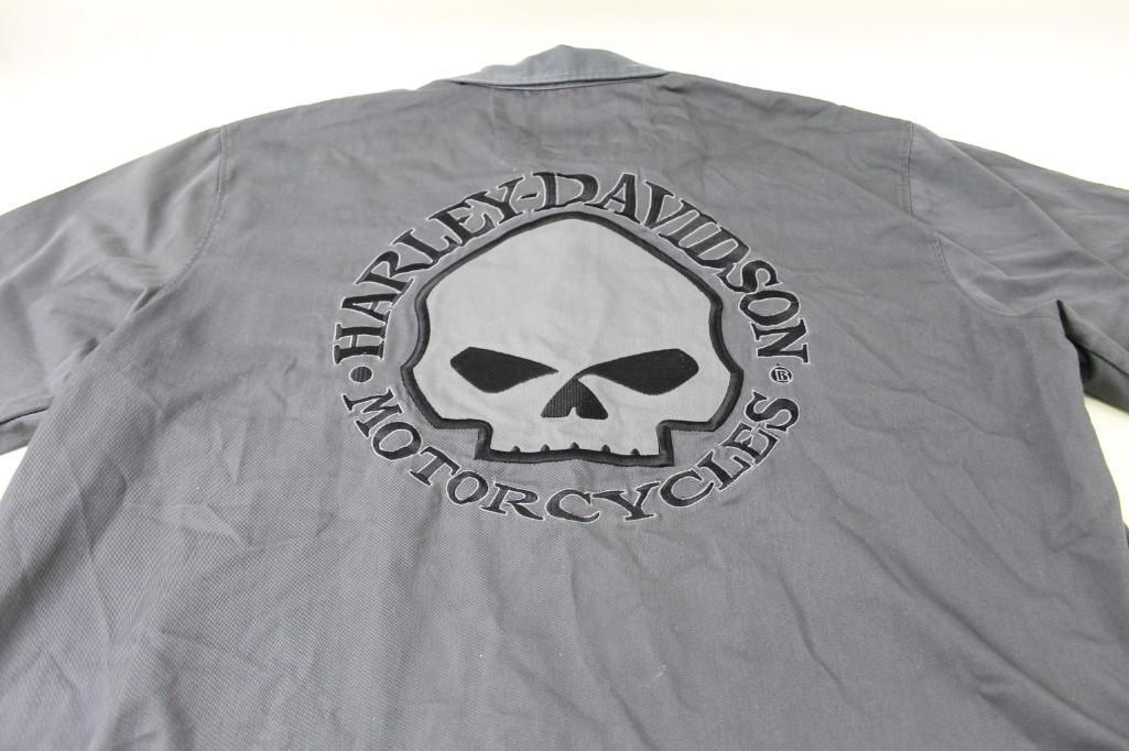 Harley Davidson Willie G Shirt Size XL: Harley Davidson Willie G Shirt Size XL Button Down Shirt