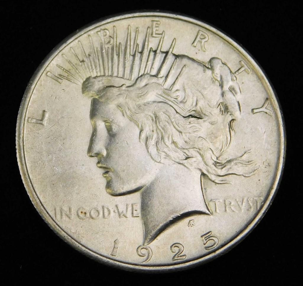 1925-P Silver Peace Dollar (1 of 2)
