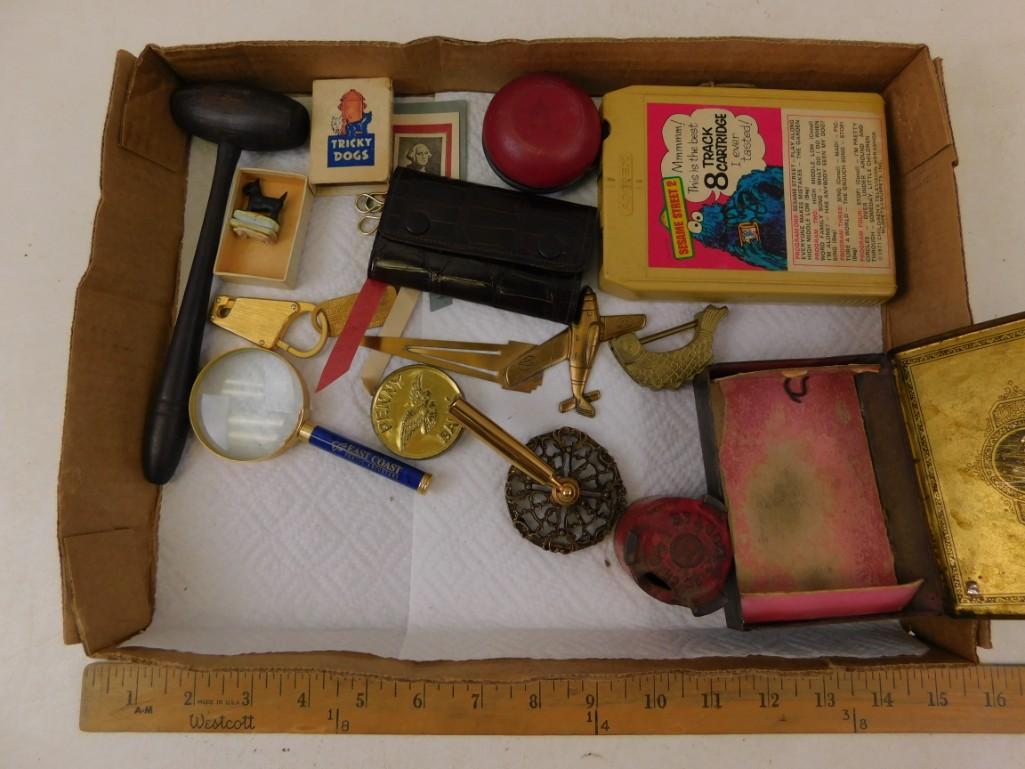 Lot of Vintage Tins, Tricky Dog, Sesame Street Cookie (1 of 3)