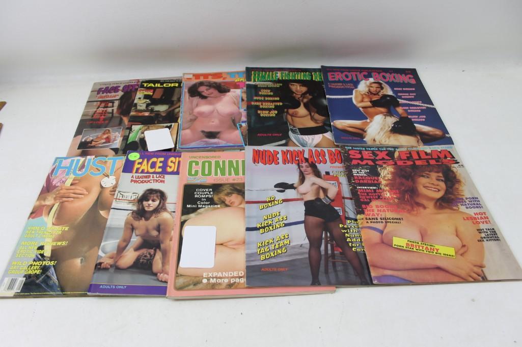 Lot of 10 extremely graphic Adult Magazines: Lot of 10 extremely graphic Adult Magazines You know these are extreme because the Hustler is pretty tame compared to the others. Also the photographer covered up even some of the mild stuff com