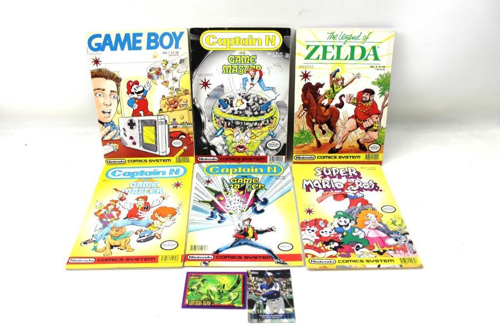 Lot of Vintage Captain N, Game Boy, Zelda and Super (1 of 4)