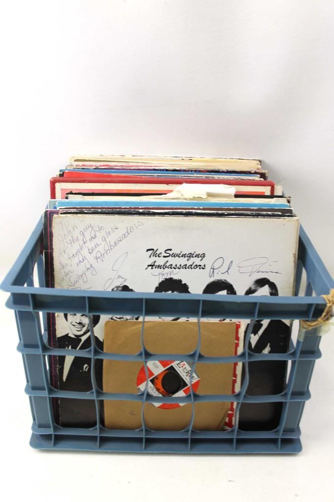 Lot of LP Vinyl and 45 Records (1 of 4)