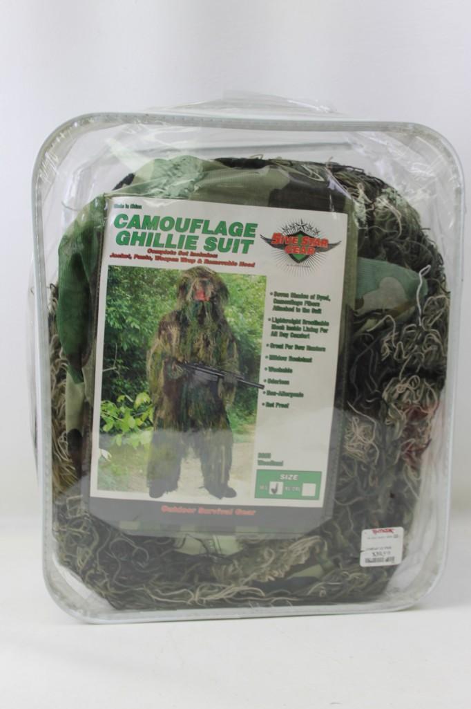 Camouflage Ghillie Suit Size M/L (1 of 3)